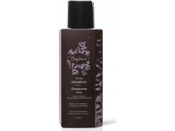 Phyto Saphira Divine intensivt fuktgivende sjampo for veldig tørt, frizzy og krøllete hår 90 ml