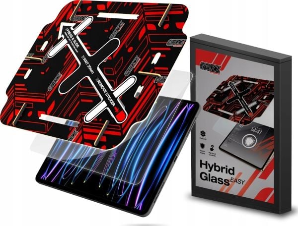 GrizzGlass hybridglas HybridGlass Easy för Apple iPad Pro 6th 12,9"