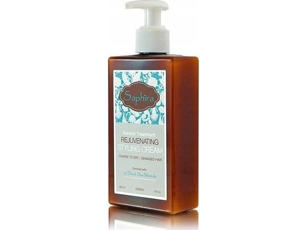 Shemen Armour Saphira rejuvenating stylingkrem for hår som regenererer med mineraler fra Dødehavet 250 ml