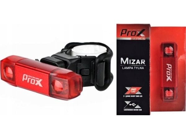 Prox takavalo ProX Mizar 2xSMD LED 30Lm USB