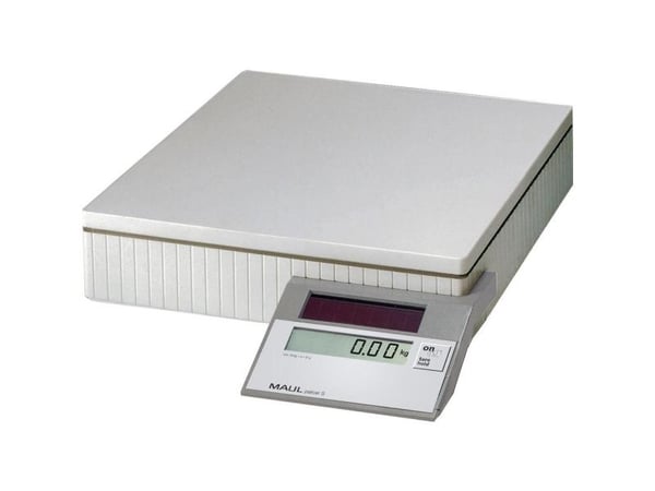 MAUL Solar Parcel Scale MAULparcel S grey 50 kg,, Elektronisk postvekt, 50 kg, 50 g, 100 g, Grå, 30 cm