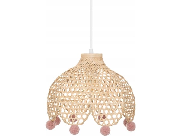 Atmosphera taklampe CAMPAGNE, bambus, Ø 28 cm