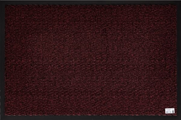 Victoria Sport dørmatte/skrapematte som absorberer smuss zone 60x90 cm rød