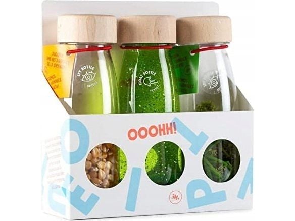 Jellystone Designs Petit Boum, 3 sensoriska flaskor - LIFE