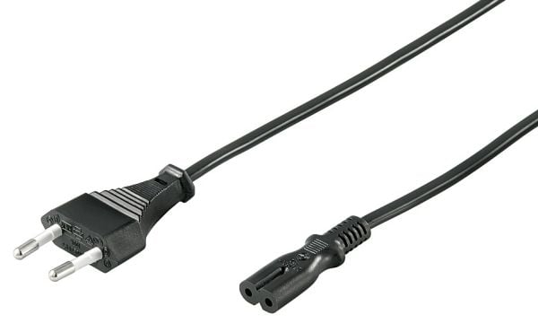 Goobay 97359, 0,5 m, CEE7/16, C7-kontakt, 250 V