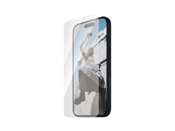 SAFE. by PanzerGlass - Skjermbeskyttelse for mobiltelefon - ultrabred passform - glass - 6.1" - for Apple iPhone 16