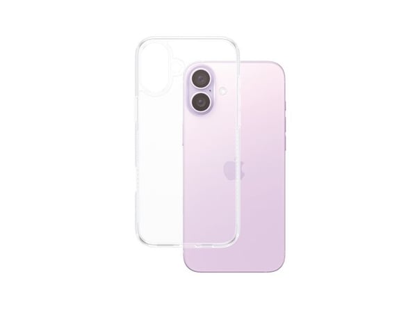 PanzerGlass ® HardCase Transparent iPhone 16 Plus, Suojus, Apple, Apple - iPhone 16 Plus, Läpinäkyvä