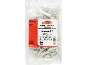 PGB NYLON LAST NED W-DRN-23 FOR MONTERING I DRIVA-TYPE GIPSPLATTER 50 stk. BAG