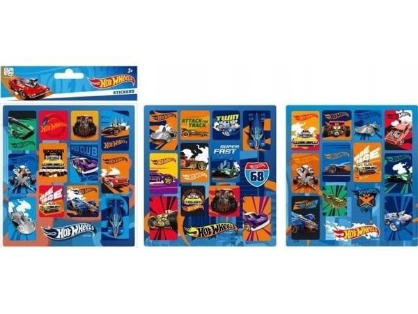 STICKERBOO klistremerker NAKLEJ HOT WHEELS 205x160 3 stk