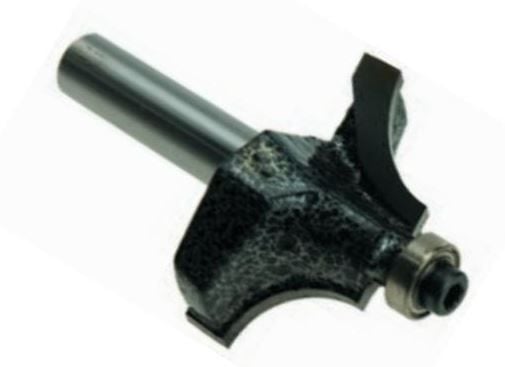 CONDOR fres til tre 8x32x9x11x15mm 906 for avrunding, med lager