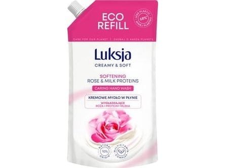 Luxja Creamy &amp; Soft Smoothing Rose &amp; Milk Protein Liquid Soap 400ml - stock