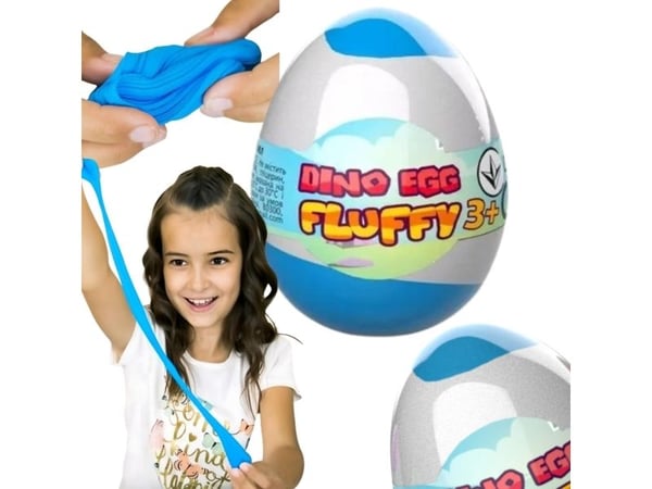 LeanToys Slime Anti-stressi liima Pörröinen muna dinosaurus venyvä 40 ml