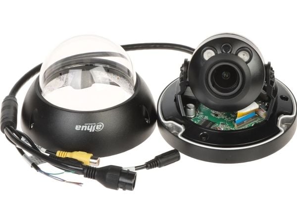 Dahua IP-vandalsikkert kamera WizSense IPC-HDBW2241R-ZAS-27135-BLACK 1080p 2,7 ... 13,5 mm motorisert zoom