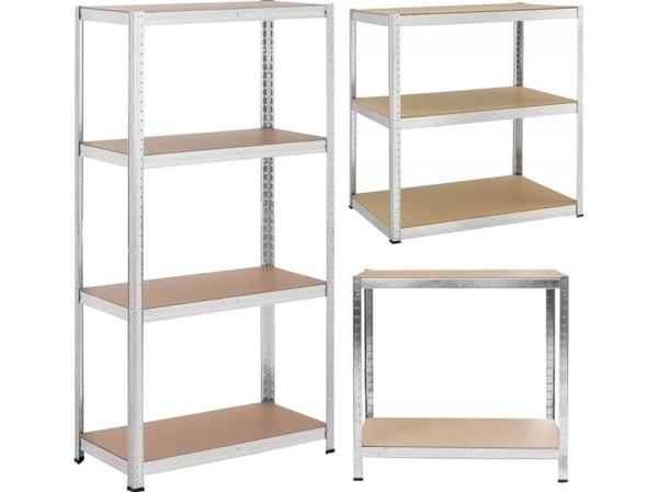 Funfit metall lagerhylle 174x80x40 cm