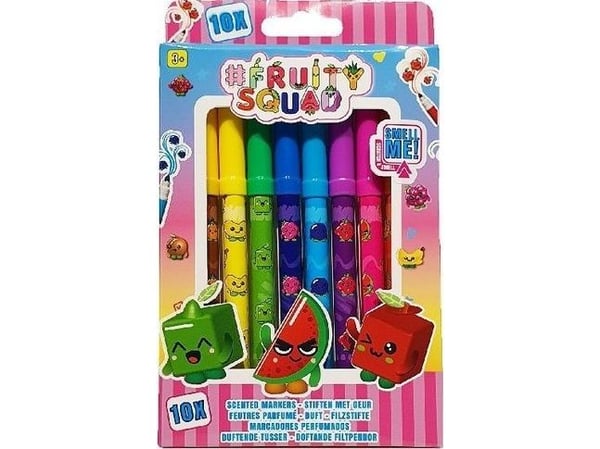 Create it! FRUITYSQUAD doftande minipennor 8 st FS60350 03504