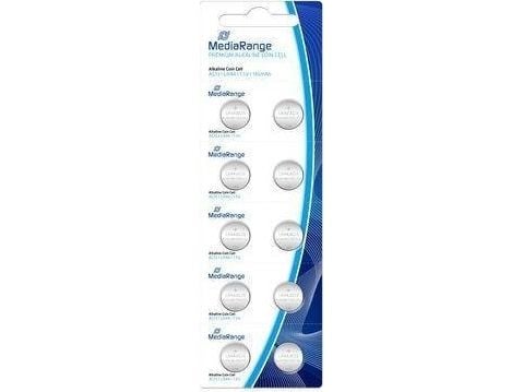 MediaRange BATTERI ALKALINE LR44 1,5V/10STK MRBAT113 MEDIARANGE