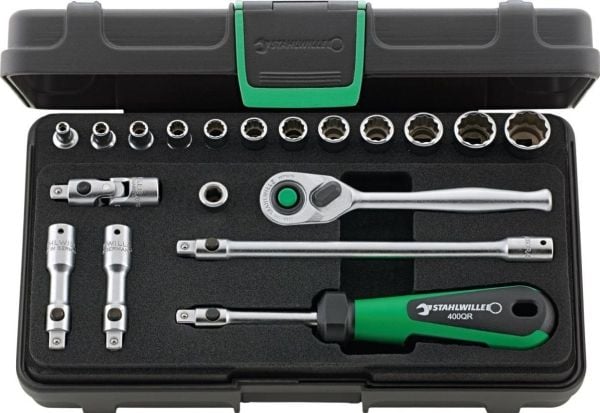 Stahlwille 40AD/12/7QR KN SG toppnøkkelsett 1/4 (6,3 mm) (96015208)