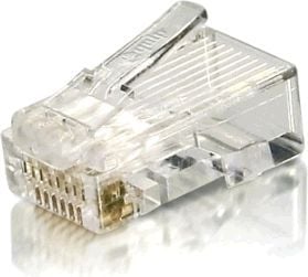 Equip 121143, RJ-45, Gjennomsiktig, Cat6, Gull, 160 g, 11,7 mm