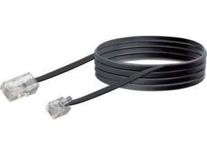 Schwaiger modeemikaapeli RJ11 6P2C -> RJ45 8P2C 3m musta