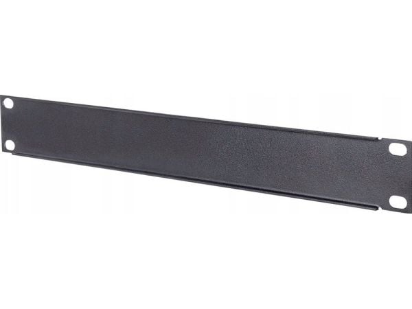 Intellinet 714822, Blankt panel, Stål, Svart, 180 g