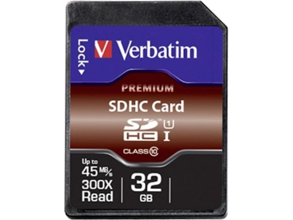 Verbatim - Flashminneskort - 16 GB - Klasse 10 - SDHC