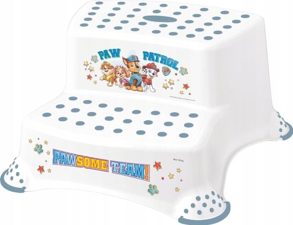 KEEEPERS dubbla trappsteg PAW PATROL, vit, 10032