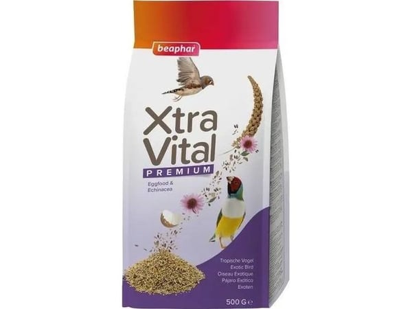 Beaphar XTRA VITAL 500 g eksotiske fugler Beaphar XTRA VITAL 500 g eksotiske fugler