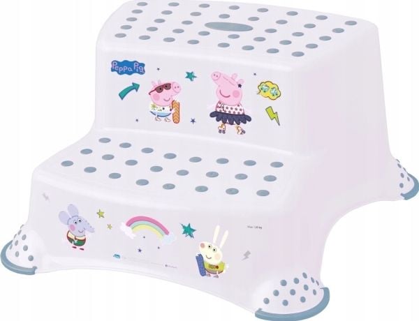 KEEEP r dobbel trappestige PEPPA, hvit, 10032 KEEEP r dobbel trappestige PEPPA, hvit, 10032
