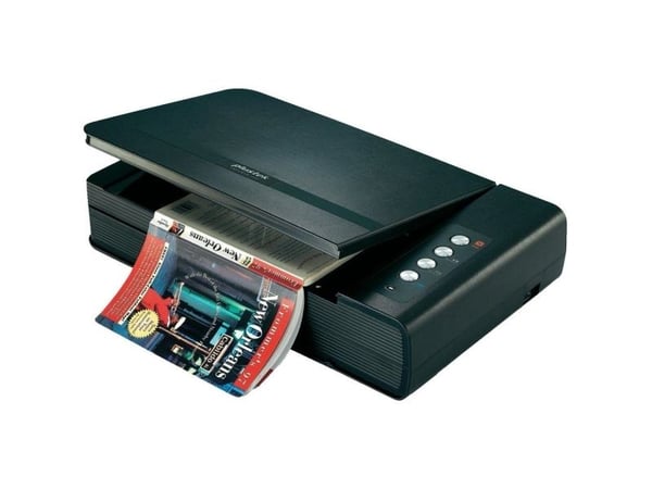 Plustek OpticBook 4800 - Planskanner - CCD - A4/Letter - 1200 dpi - inntil 2500 skann pr. dag - USB 2.0