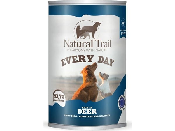 Natural Trail hundgodis PIES pusz. 400 g EVERY DAY DEER Natural Trail hundgodis PIES pusz. 400 g EVERY DAY DEER