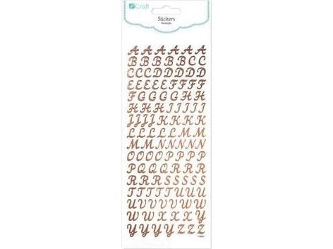 Dalprint klistremerker DPCRAFT alfabet 118 stk.
