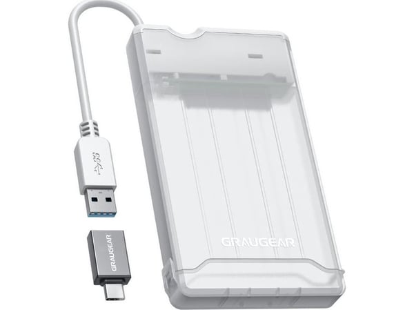 Graugear ulkoinen kiintolevykotelo 2.5" HDD/SSD USB 3.2 alumiini