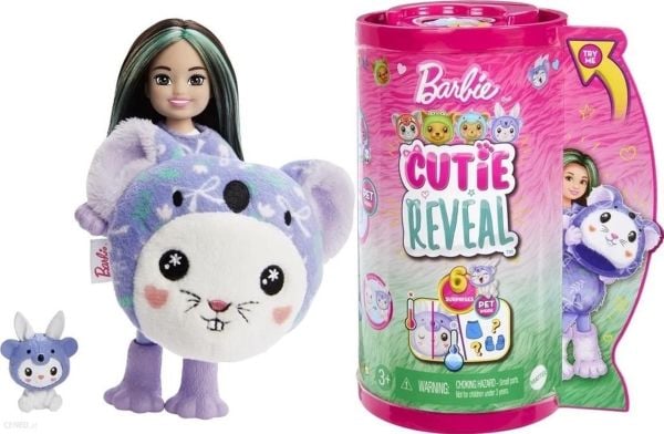 Mattel Barbie Color Reveal Chelsea-kanin-koala HRK31