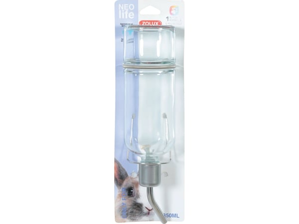 Zolux drikkeflaske i glass til kanin NEOLIFE 350 ml
