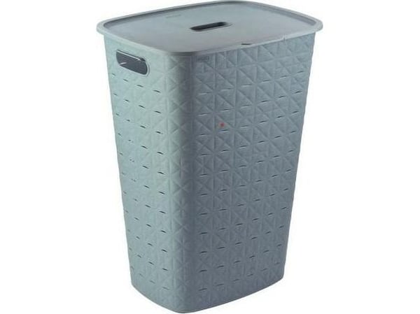 Curver tvättkorg turkos Softtex 56L