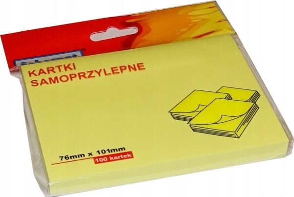 Post-it selvklebende lapper 76x101 mm 100 stk