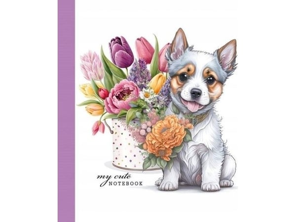 Fresh notatbok 100x100/48K glatt TW hund