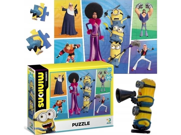 Puslespill 80 Minions Puslespill 80 Minions