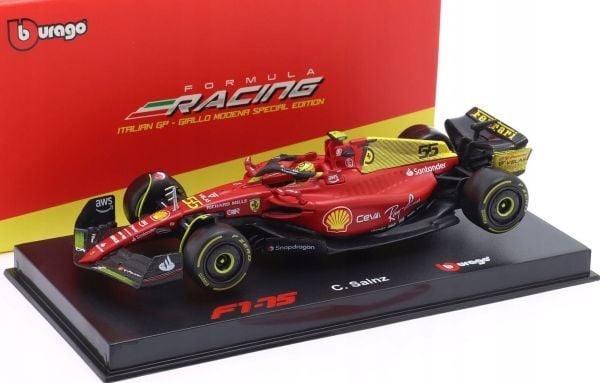 Ferrari Racing F1-75 Italiensk GP 2022 #55 BBURAGO