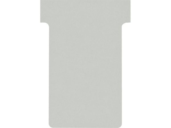 Nobo T-Card planeringskort - storlek 2, Grå, 60 g, 61 mm, 86 mm, 20 mm, 70 g