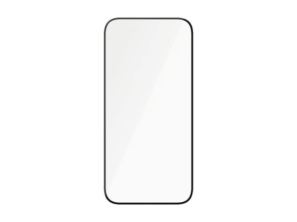 PanzerGlass Ceramic Protection - Skjermbeskyttelse for mobiltelefon - ultrabred passform - glass - rammefarge svart - for Apple iPhone 16