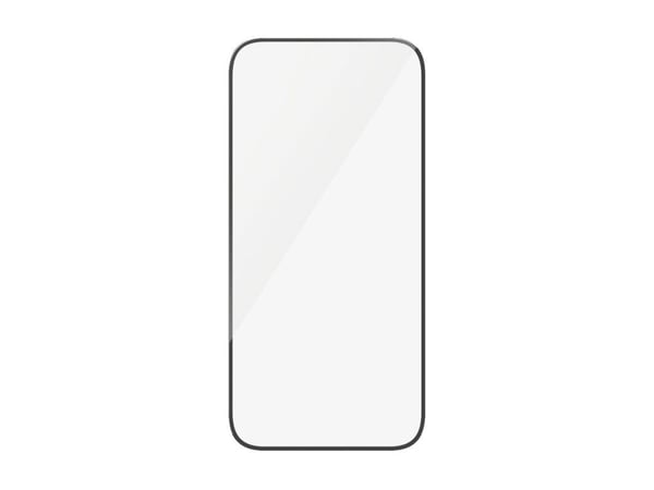 PanzerGlass - Skjermbeskyttelse for mobiltelefon - ultrabred passform - glass - rammefarge svart - for Apple iPhone 16 Pro
