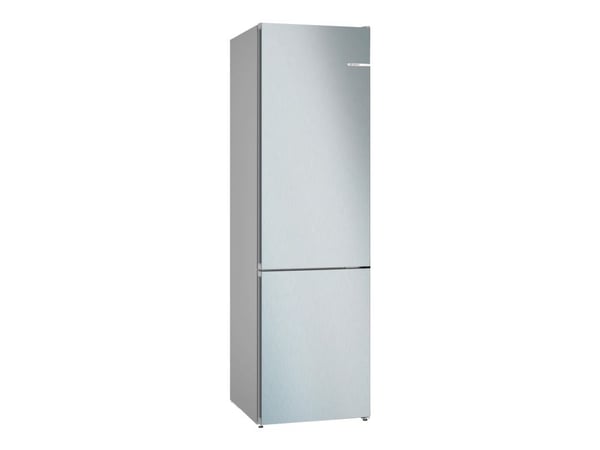 Bosch Serie | 4 KGN392LBF - Kjøleskap/fryser - bunnfryser - bredde: 60 cm - dybde: 66.5 cm - høyde: 203 cm - 363 liter - Klasse B - rustfritt stål ...