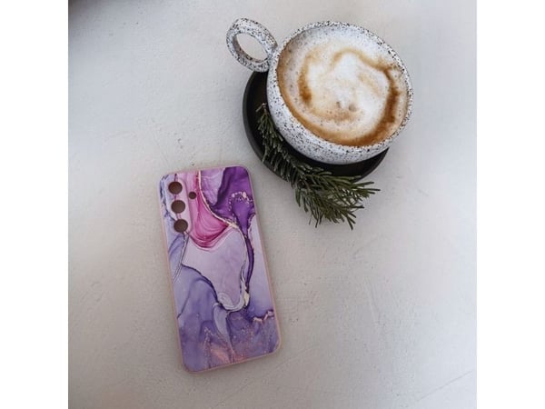 Mobilt bakdeksel Tech-Protect Galaxy A55 Marble