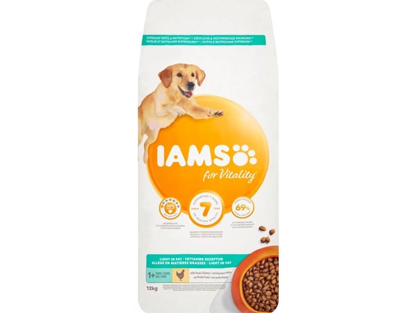 Iams Vitality Adult Light in fat 12 kg