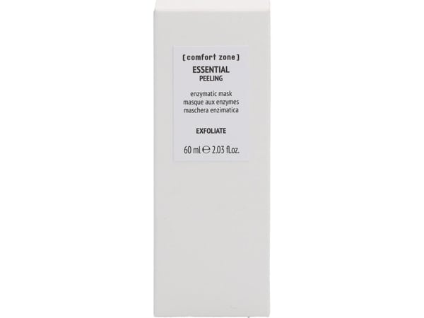 Comfort Zone Essential Peeling 60ml, Puhdistusnaamio, Naiset, Herkkä iho, Tuubi, 60 ml, 1 kpl