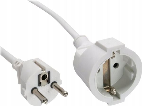 InLine 16400W, 1 m, CEE7/7, CEE7/7, H05VV-F3G, 230 V
