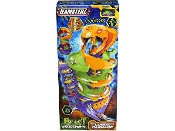 Teamsterz TEAMSTERZ cobra strike - garasje 70cm + bil 1417560