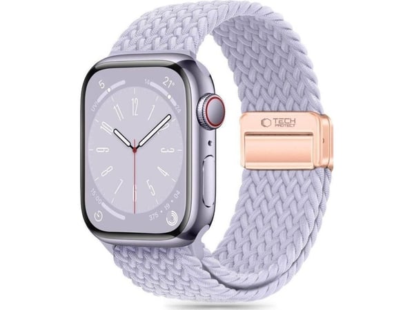 Tech-Protect nylonarmband till Apple Watch 4/5/6/7/8/9/SE (38/40/41 mm) periwinkle