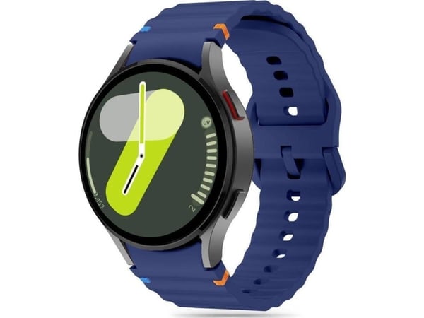 Tech-Protect SILICONE SPORT rem till Samsung Galaxy Watch 4/5/5 Pro/6/7/FE navy blue